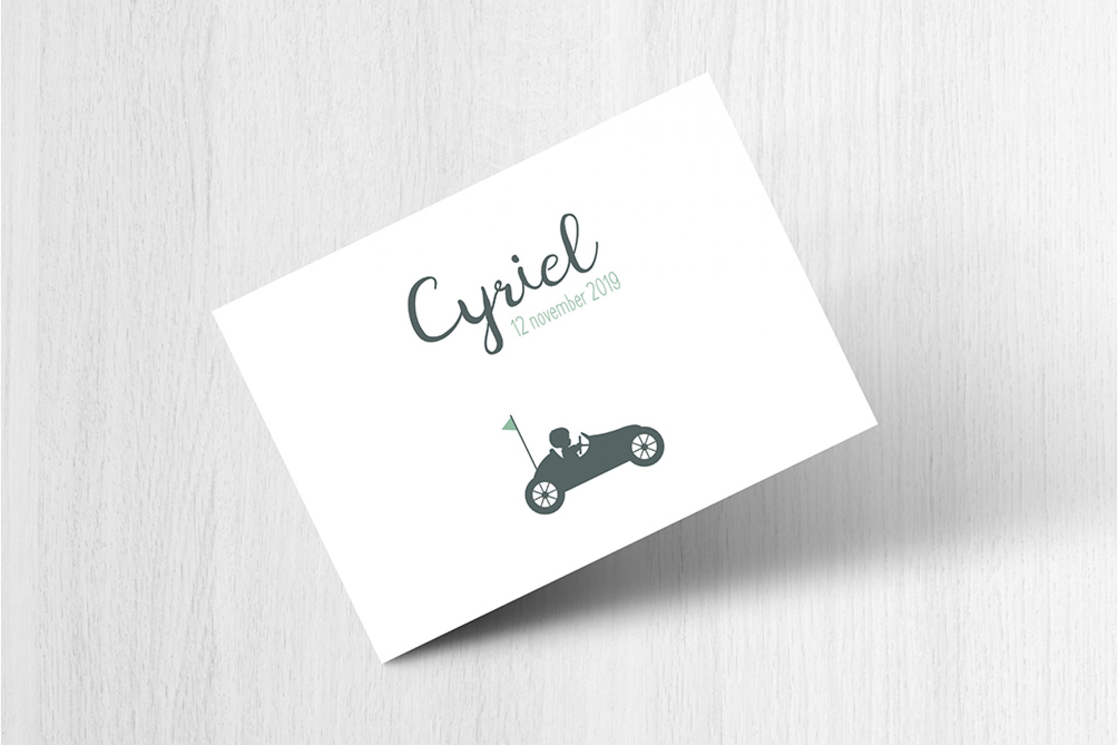 Jongen in auto